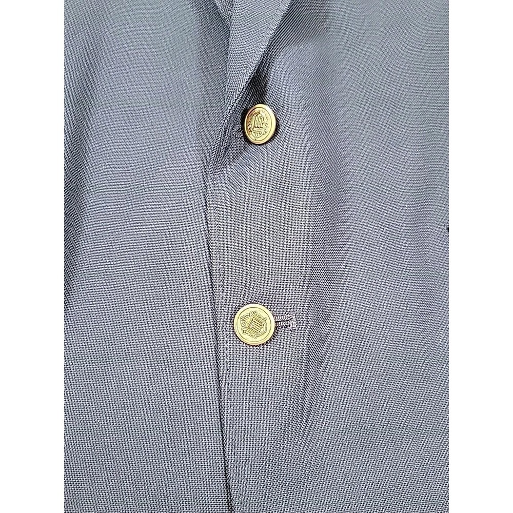 Barrington Men's Blue Blazer Size 44L - 4 Button Sport Jacket - Picture 4 of 12